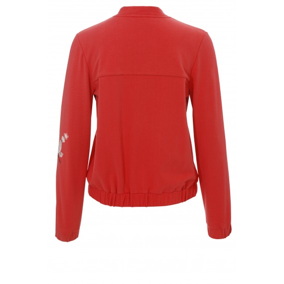 Bestickte Jacke im Blouson-Stil /