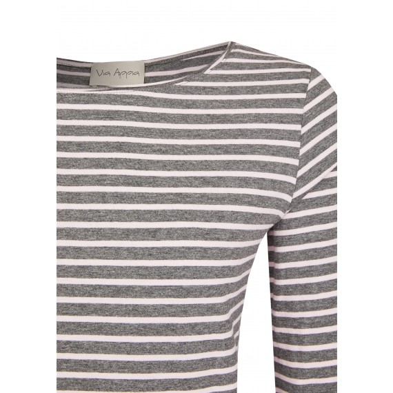 Luftiges Shirt mit Ringel-Muster /