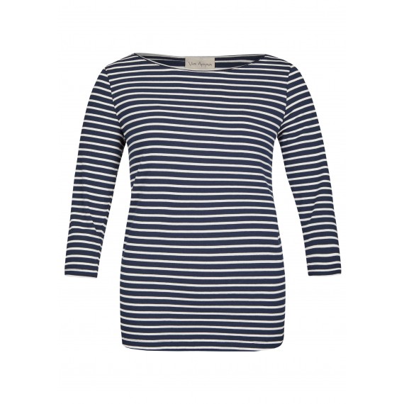 Luftiges Shirt mit Ringel-Muster /