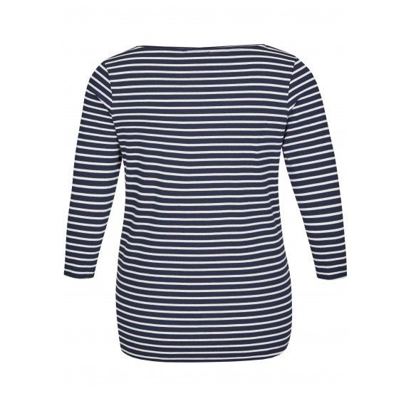 Luftiges Shirt mit Ringel-Muster /