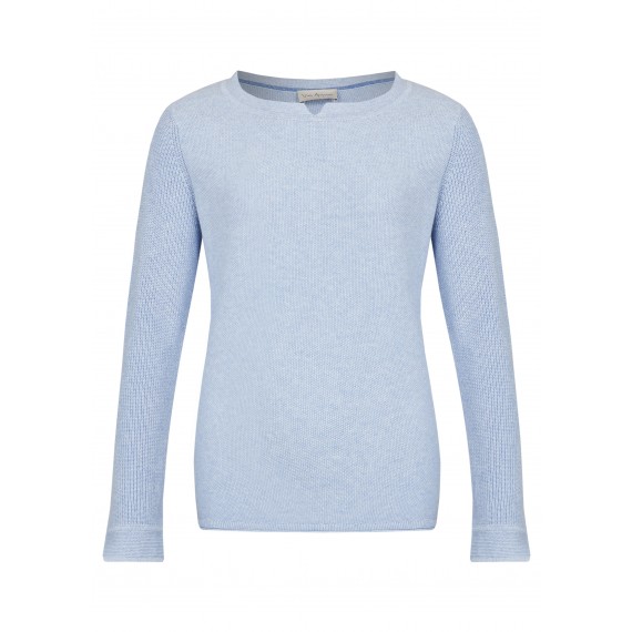 Eleganter Pullover mit Strick-Struktur /