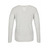 Kuscheliger Pullover mit leichter Melierung /