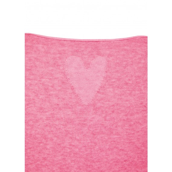 Kuscheliger Pullover mit leichter Melierung /