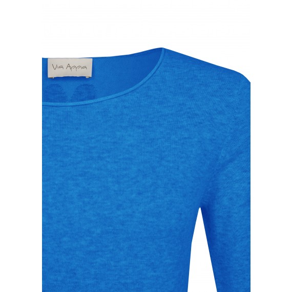 Kuscheliger Pullover mit leichter Melierung /