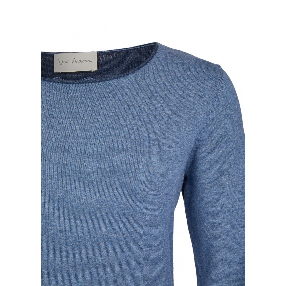 Kuscheliger Pullover mit leichter Melierung /