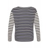 Warmer Pullover mit Ringel-Muster /