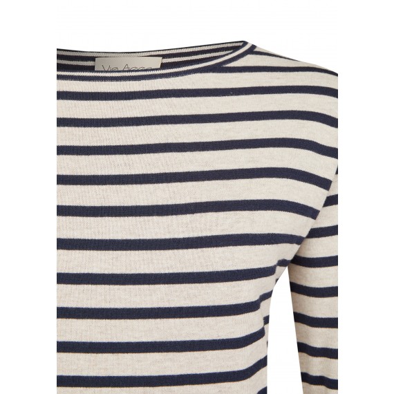 Warmer Pullover mit Ringel-Muster /