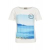 Sommerliches Shirt mit Print-Motiv /