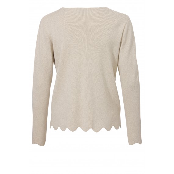 Süße Feinstrickjacke mit Knöpfen /