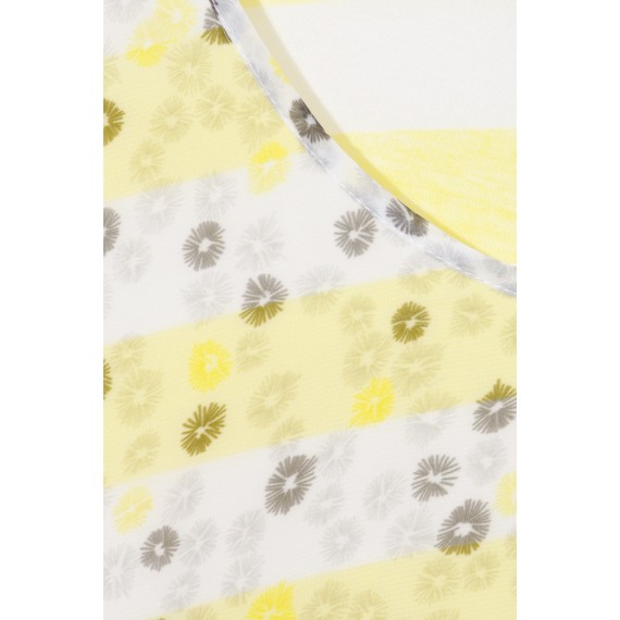 Sommerliches Shirt mit Mustermix /