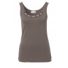 Sommerliches Top mit Perlen /