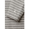 Süßes Ringel-Shirt mit U-Boot-Ausschnitt /