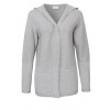 Lässiger Cardigan mit Kapuze /