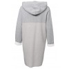 Lässiger Long-Cardigan mit Kapuze /