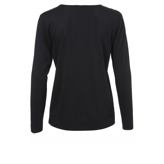 Basic Shirt mit Rundhals-Ausschnitt /