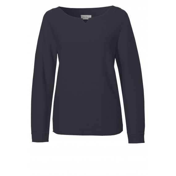 Edler Pullover mit V-Detail /