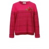 Femininer Pullover mit grafischem Muster /
