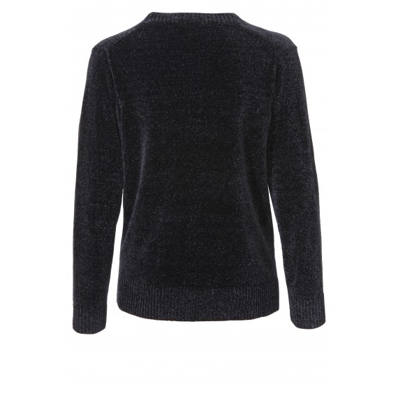 Kuschelige Strickjacke mit Schimmereffekt /