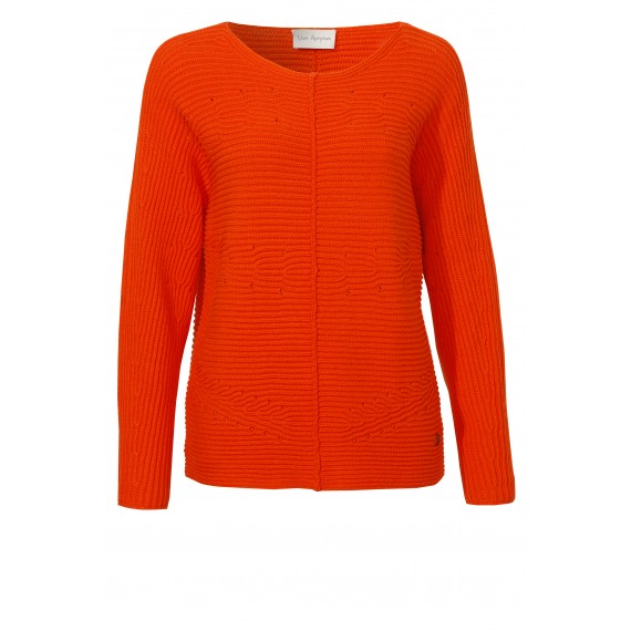Kuscheliger Pullover mit Strick-Muster /