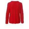 Femininer Pullover mit Strickmuster /