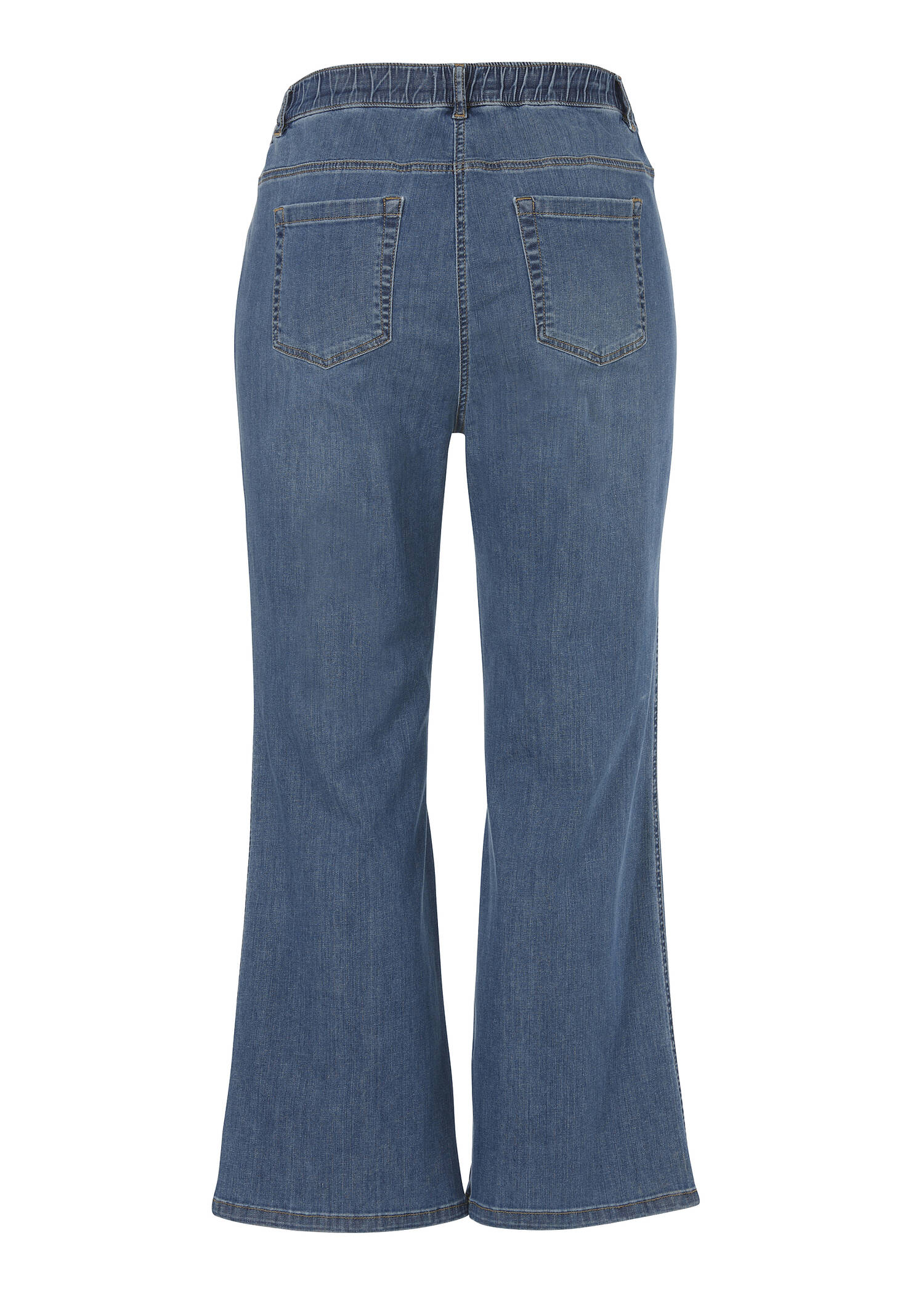 Moderne 5-Pocket-Jeans in unifarbenem Stil /
