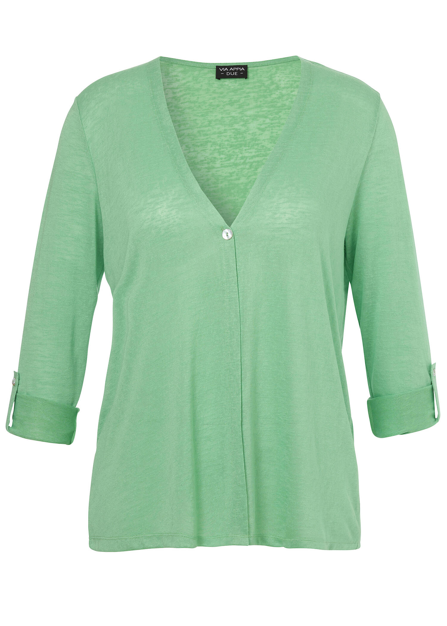 Luftige Strickjacke in Trendfarben /