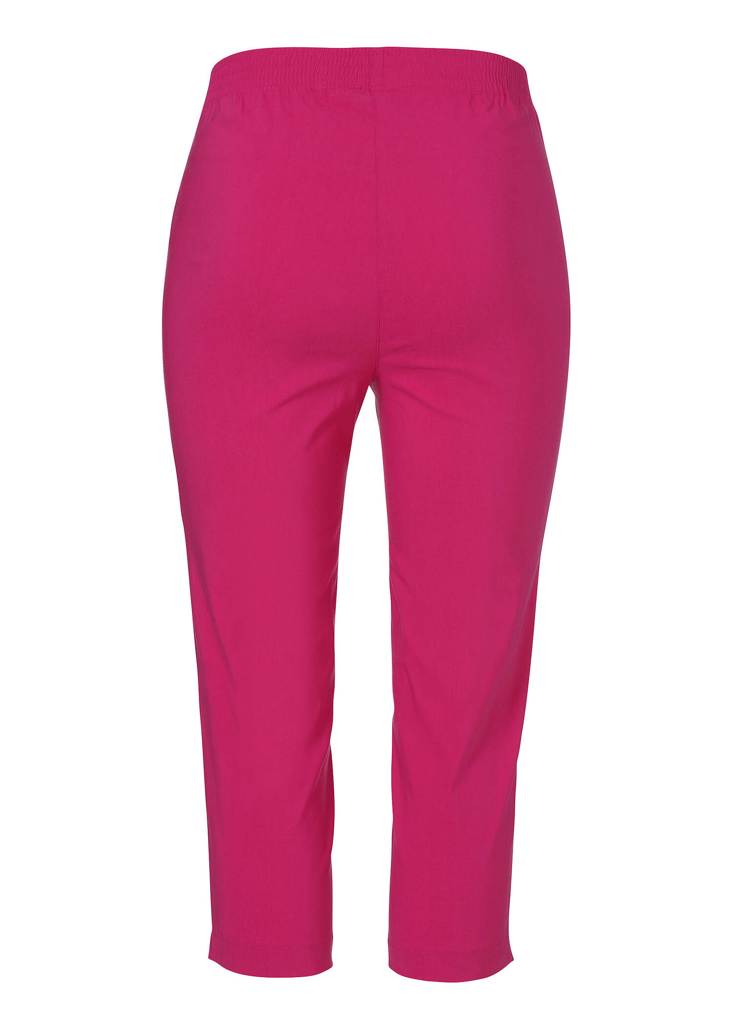 Zeitlose 3/4 Schlupf-Hose mit geradem Bein /