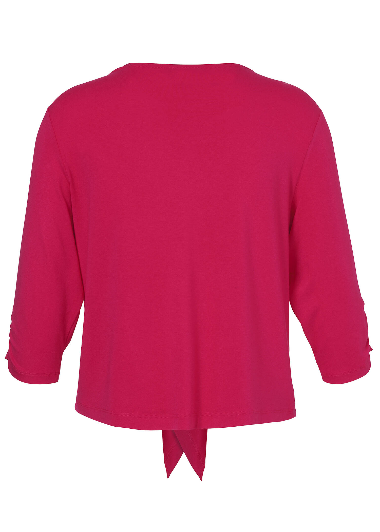 Leichte Jersey Jacke mit Wasserfall-Front /