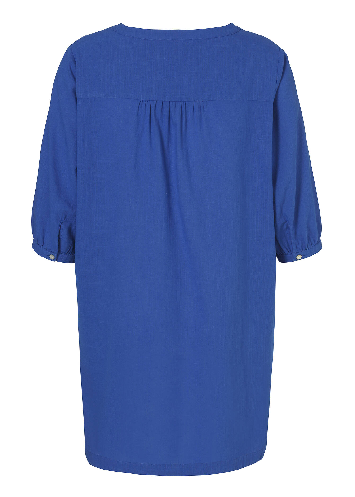 Zarte 3/4 Arm Longbluse Uni /