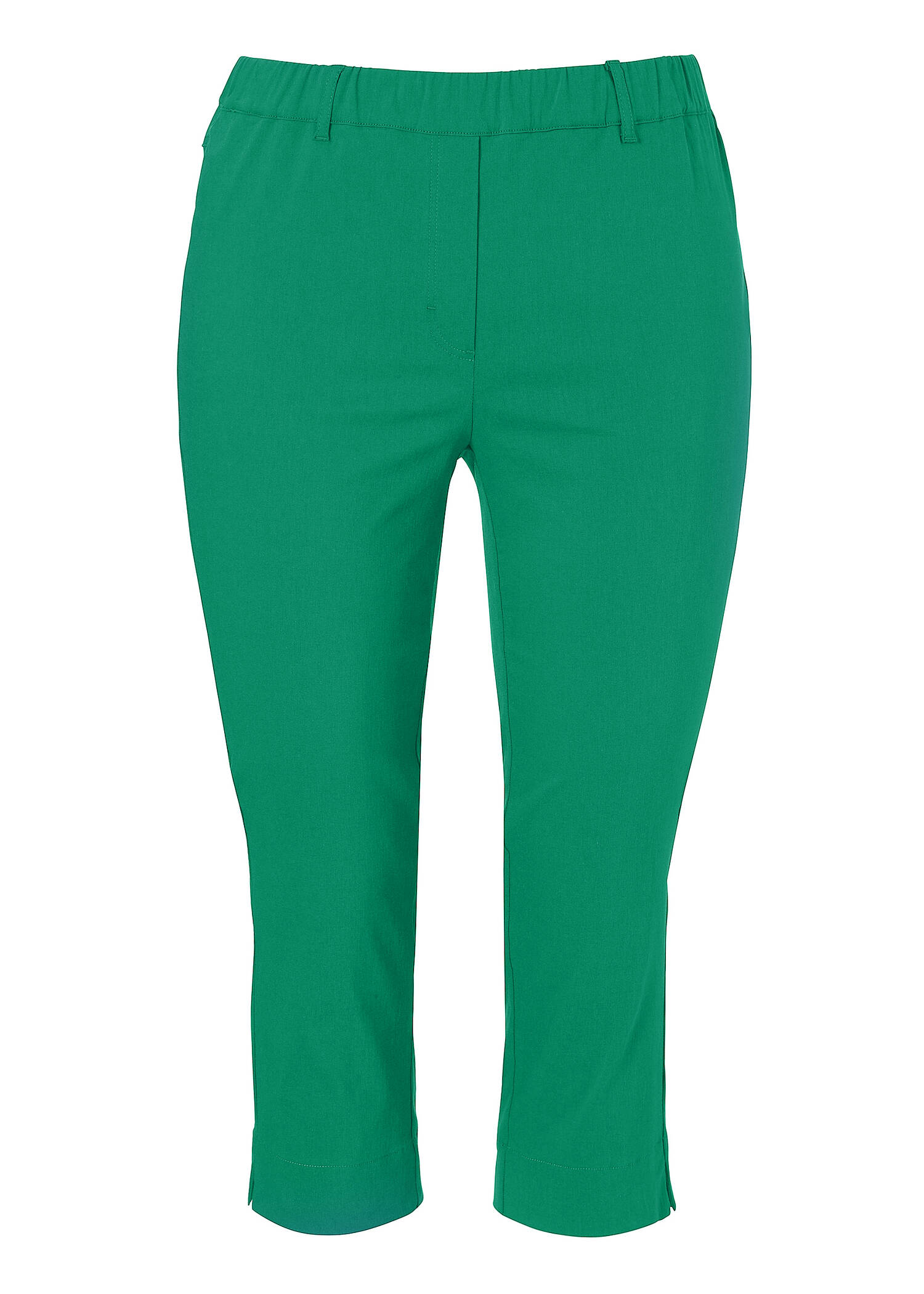 Elastische 3/4-Hose mit schmalem Bein /