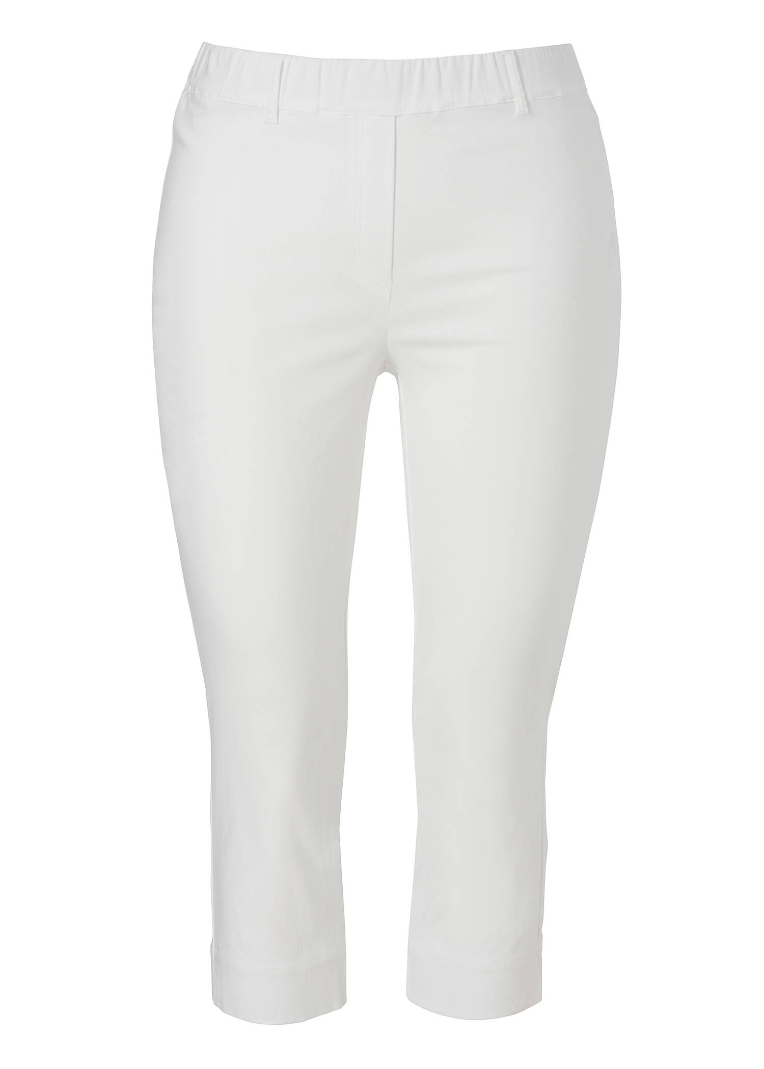 Elastische 3/4-Hose mit schmalem Bein /