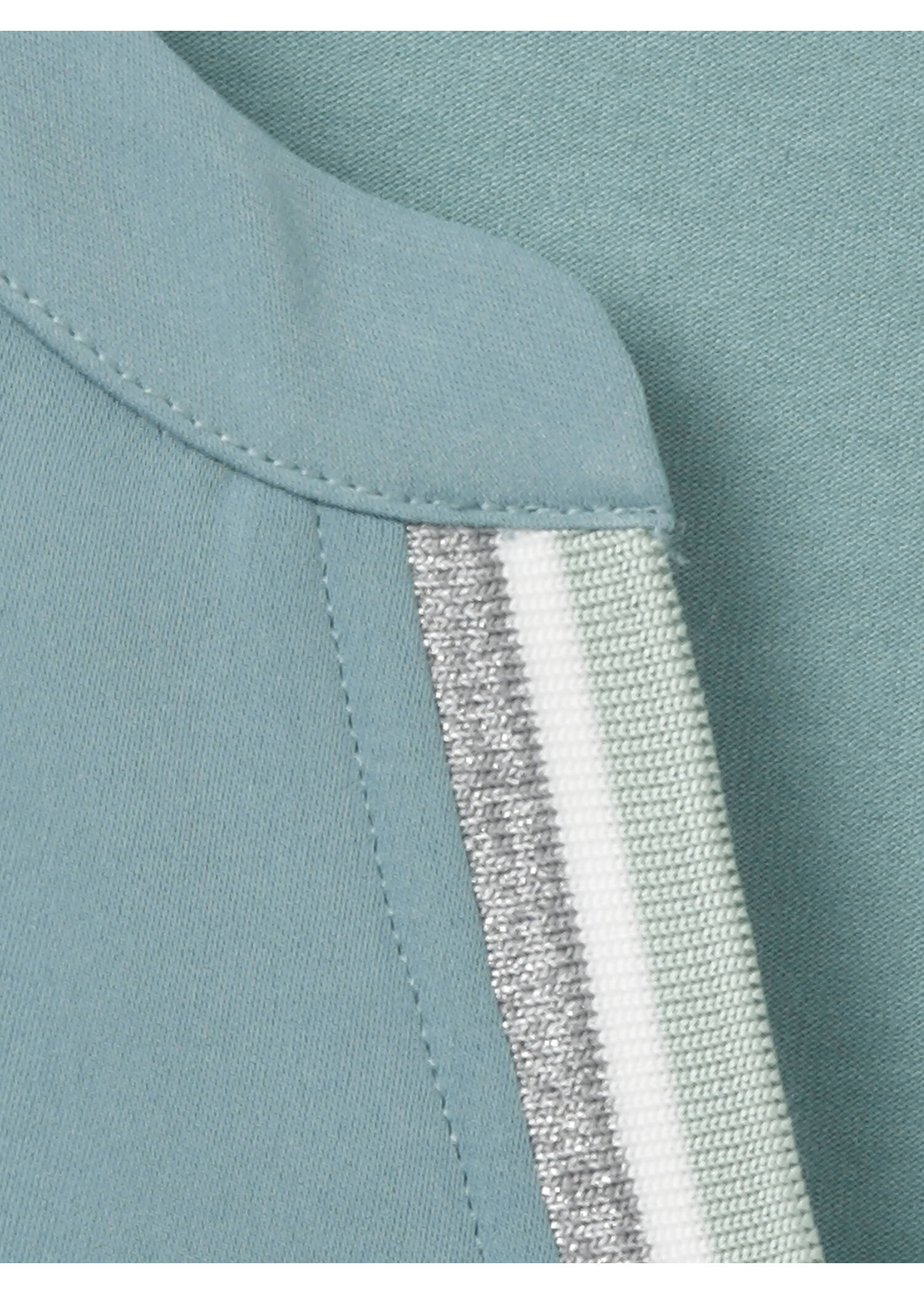 Langarm-Blusenshirt mit Gummizugbund /