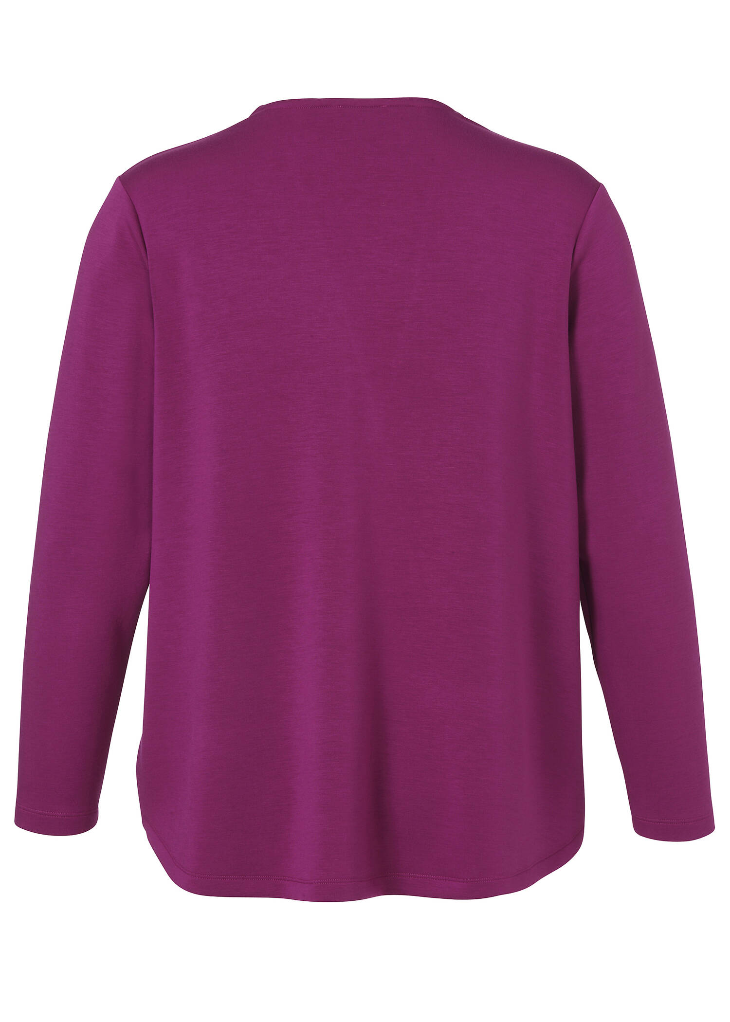 Edel-lässige Shirt-Jacke mit 1-Knopf-Verschluss /