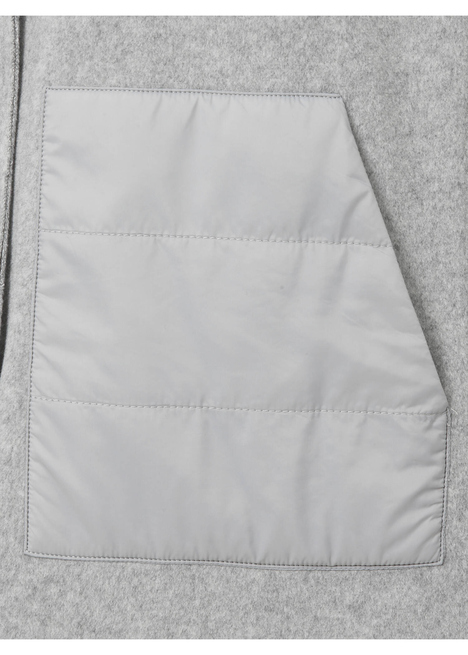 Modische Long-Jacke mit Stepp-Details /