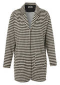 Revers-Blazer im angesagten Jacquardmuster / 