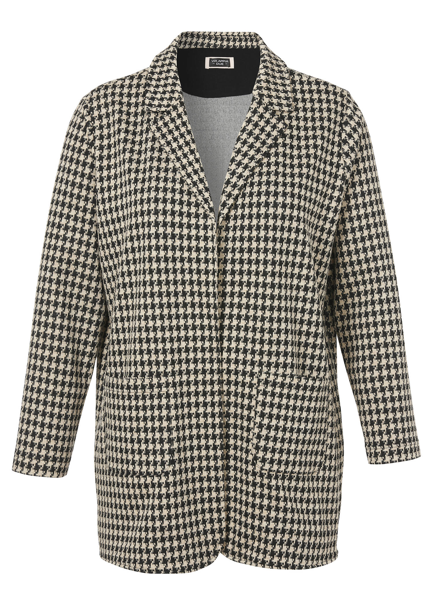 Revers-Blazer im angesagten Jacquardmuster /
