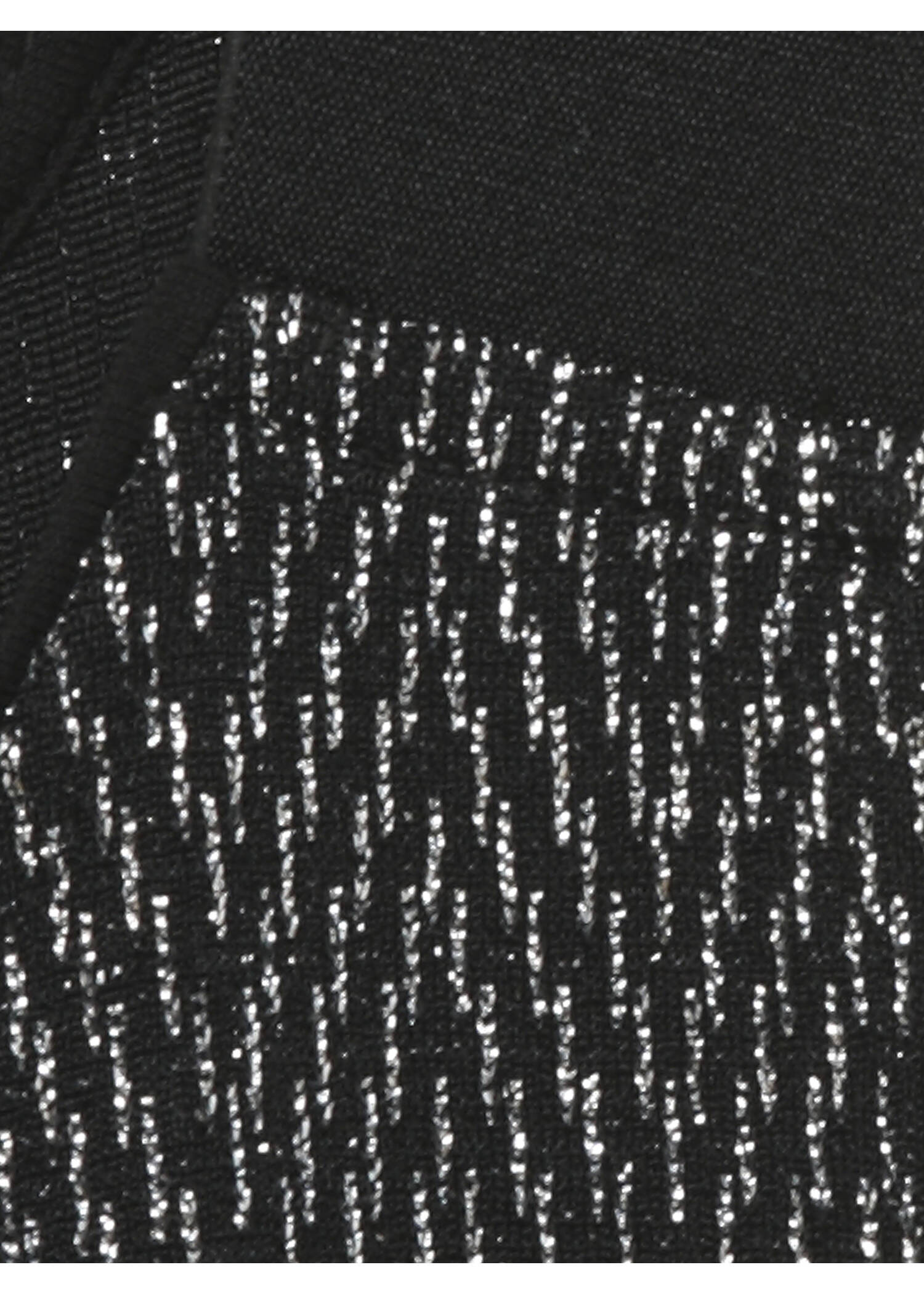 Edles Kombi-Top mit Lurex-Glitzereffekt /