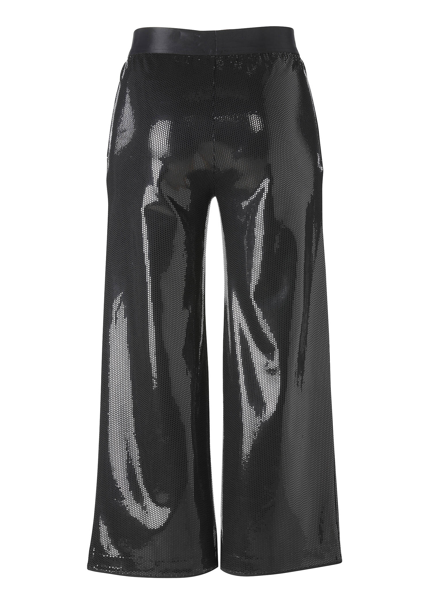 Extravagante Schlupf-Hose mit weitem Bein /