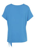 Feines Halbarm-Shirt aus Viskose-Jersey / 
