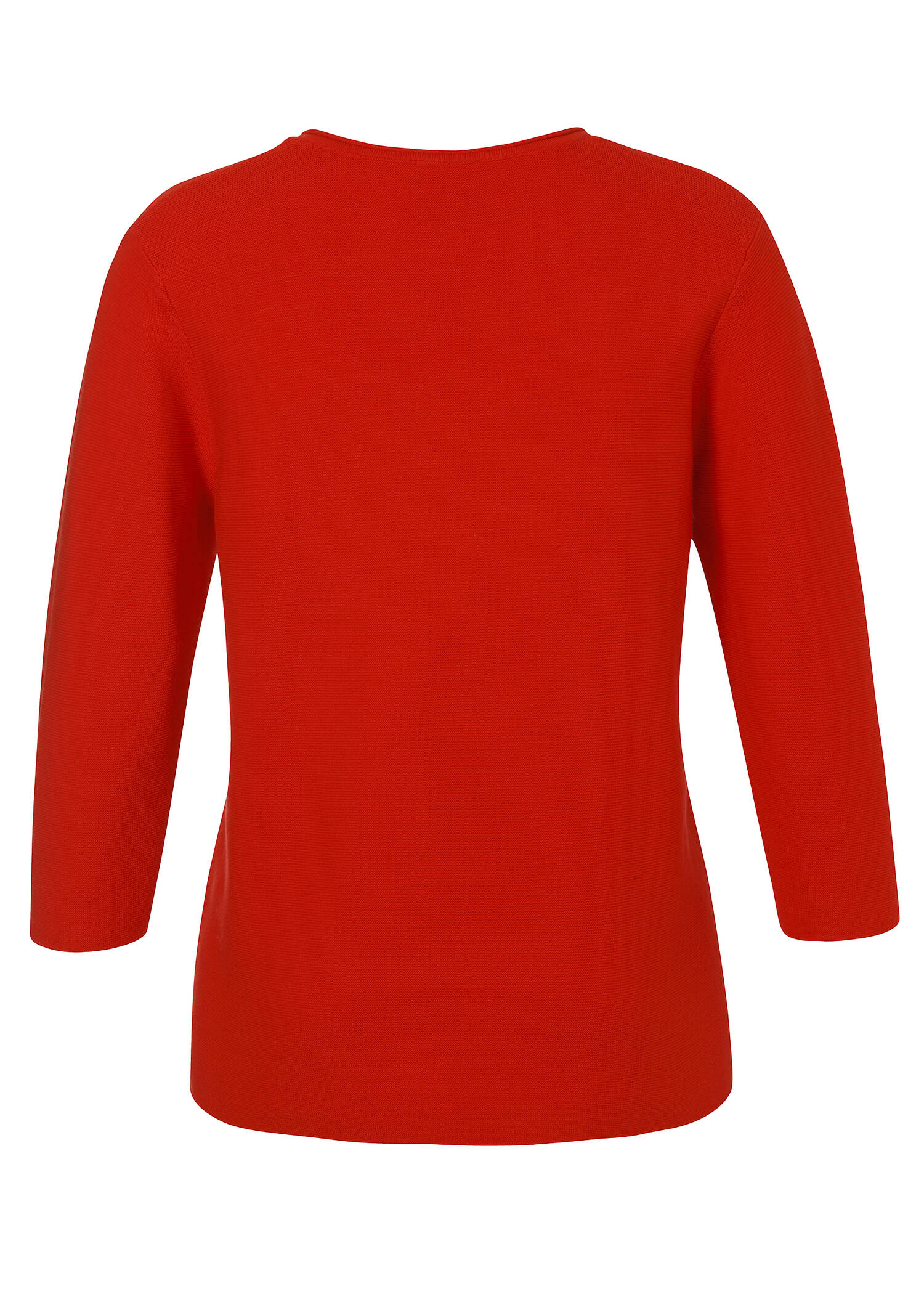 Softer 3/4-Arm Baumwoll-Pullover /