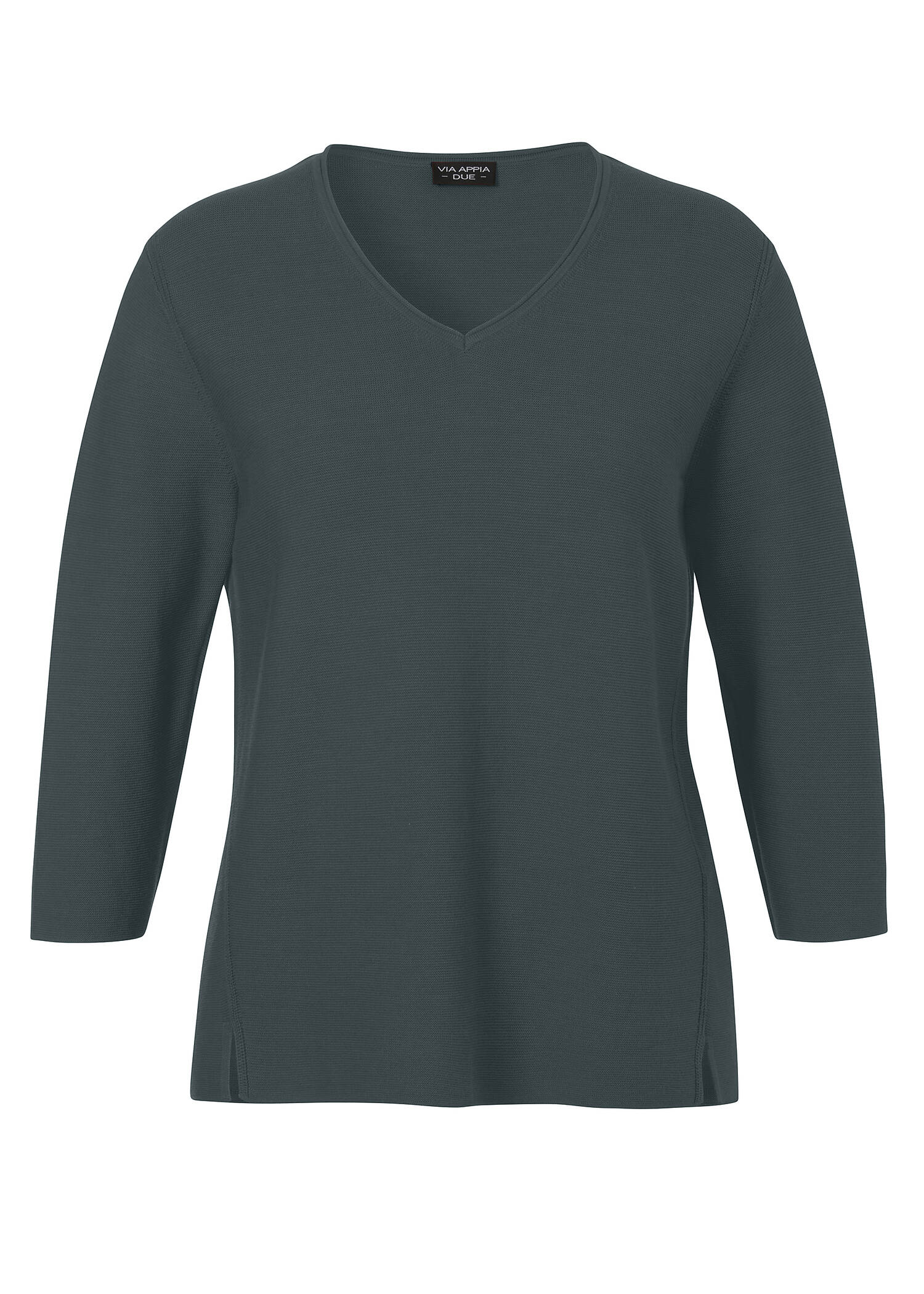 Softer 3/4-Arm Baumwoll-Pullover /