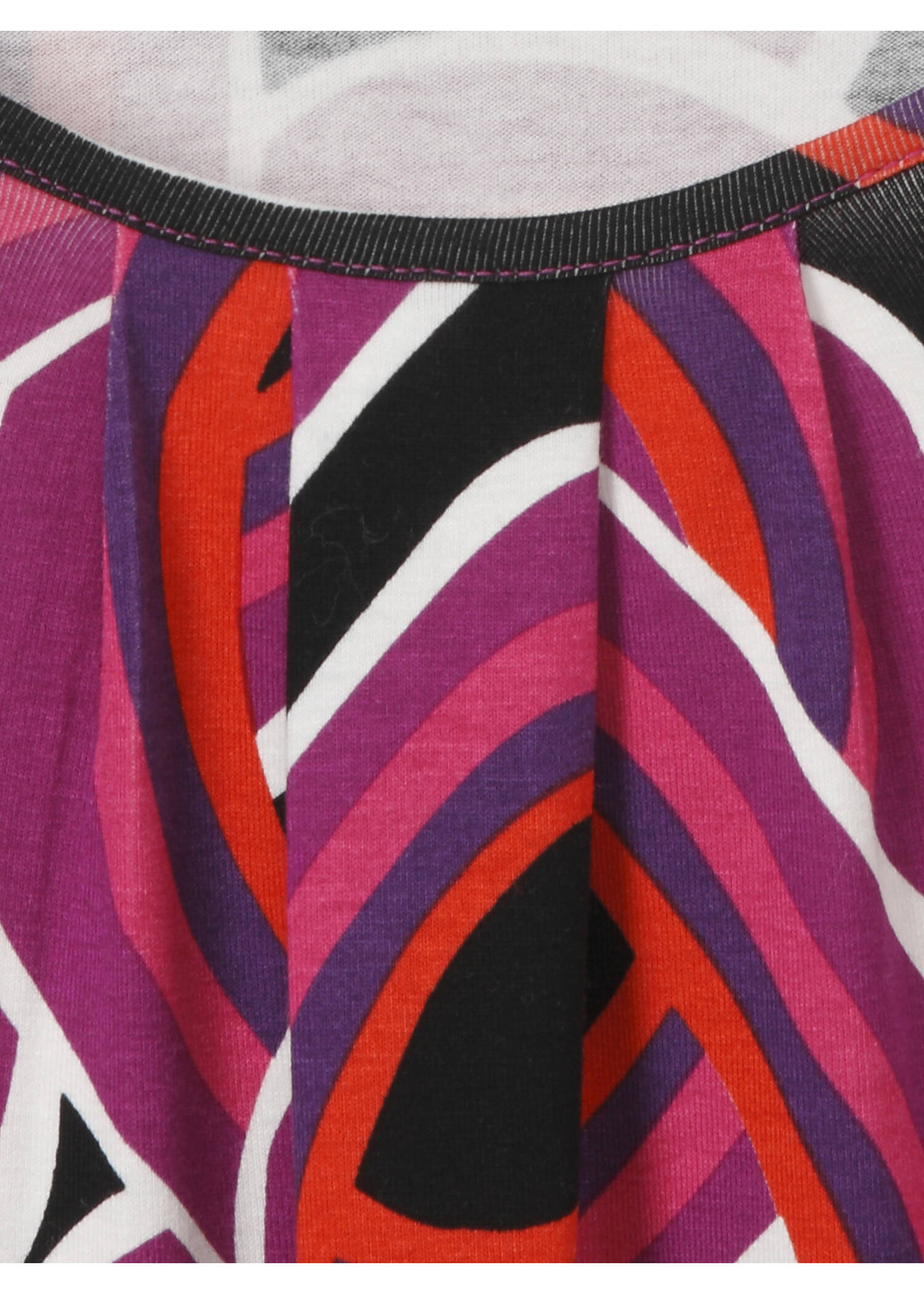 Feminines Langarm-Shirt mit Gummizugbund /