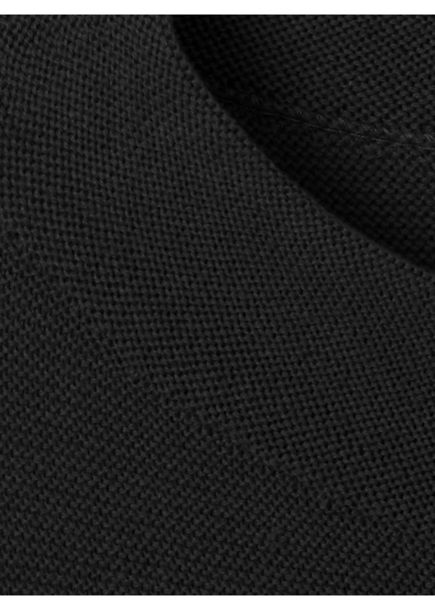 Softer Baumwoll-Pullover mit Stehkragen linksgestrickt /