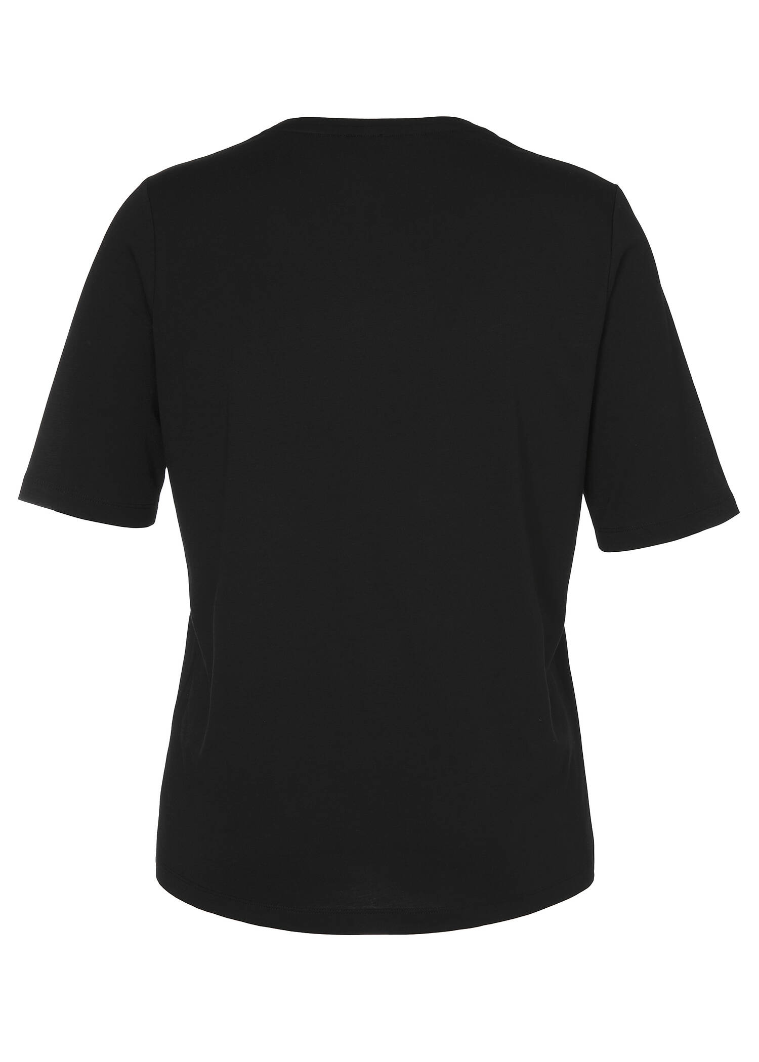 Softes T-Shirt mit geschmücktem Front-Motiv /