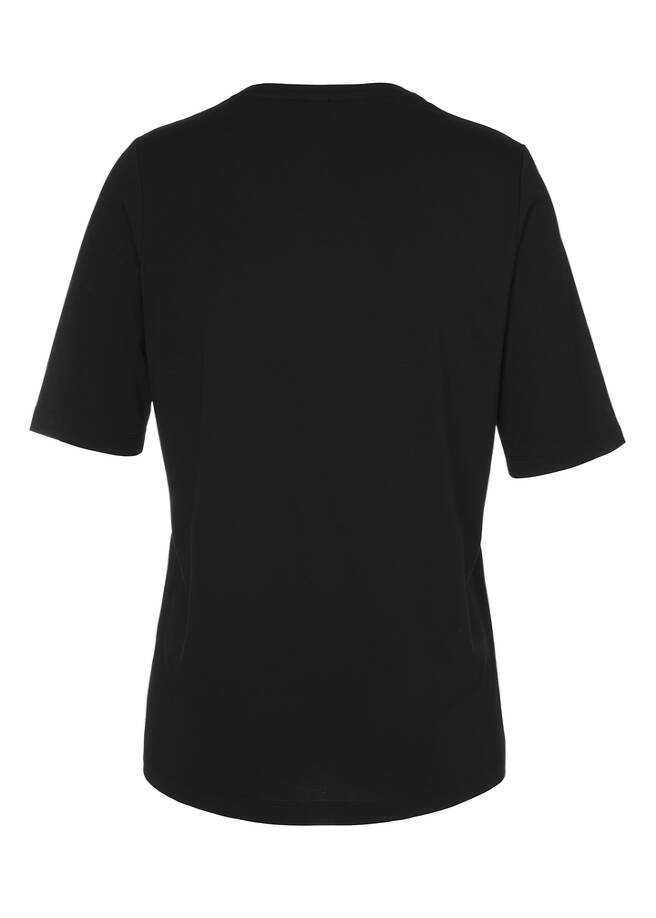 Softes T-Shirt mit geschmücktem Front-Motiv / 