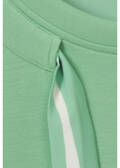Halbarm-Sweatshirt mit Schmuckband / 