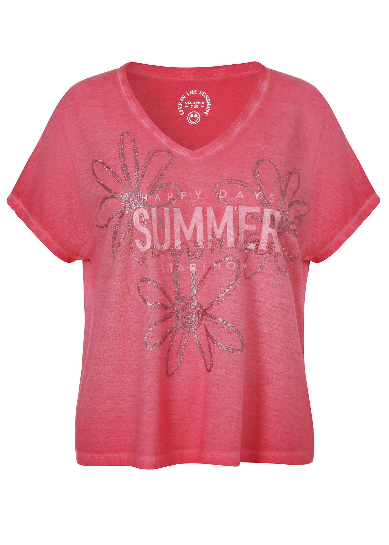 Softes V-Shirt "Summer" / 