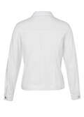 Farbige Jeansjacke mit modischem Crash-Effekt / 