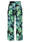 Modische Jersey Schlupfhose Flower Festival mit weitem Bein / 