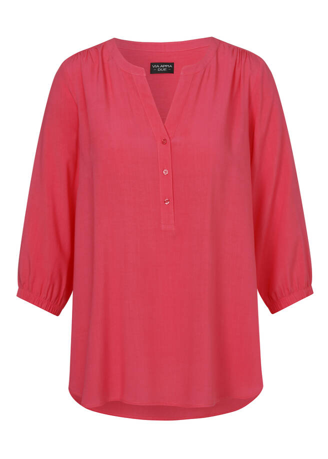 3/4-Arm-Viskose-Tunika "Melone" / 